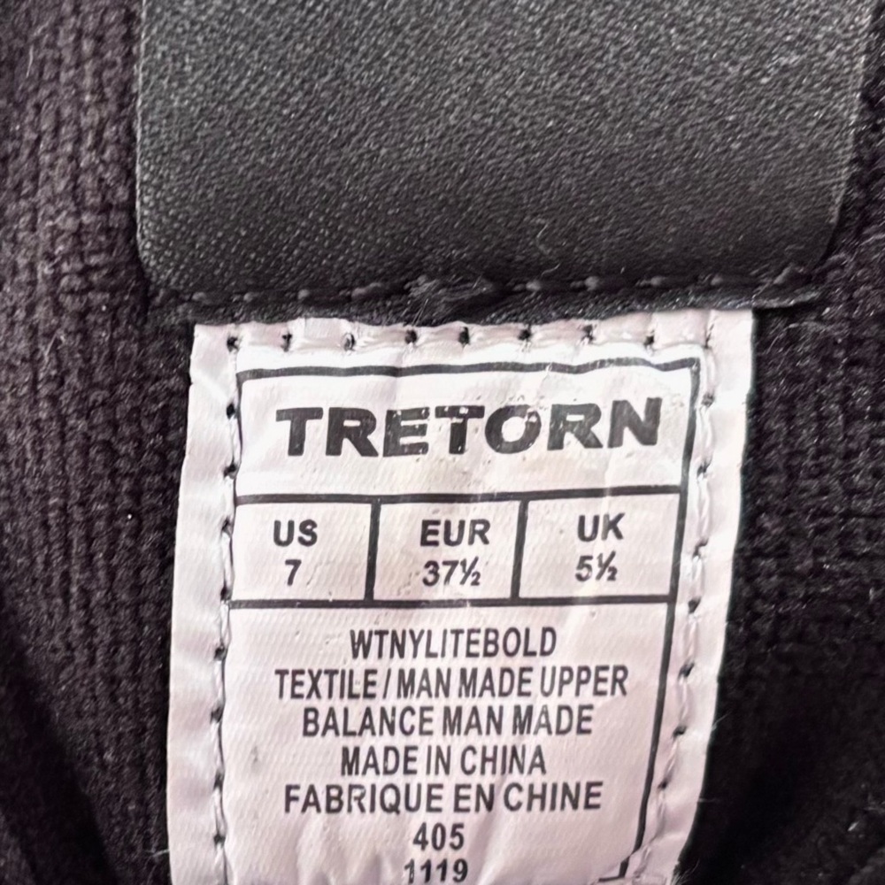 TRETORN Nylite Bold Lace Up Canvas Platform Sole Sneakers - Picture 4 of 7